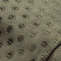 Jacquard-Jersey „Tupfen“ in 3D-Optik, grün