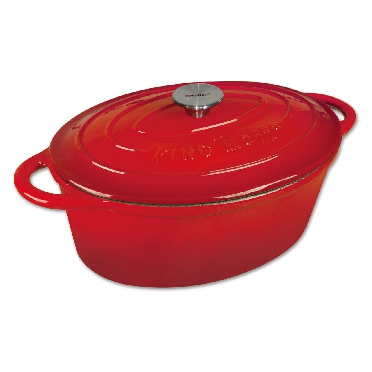 Kinghoff ENAMELED IRON FRYER 30CM KH-1530 (Bratpfanne, Gusseisen) (1530)