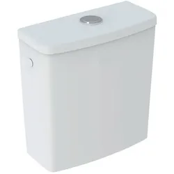 Geberit Renova Spülkasten 227780000 AP, 2-Mengen-Spülung, Wasseranschluss seitlich, weiß
