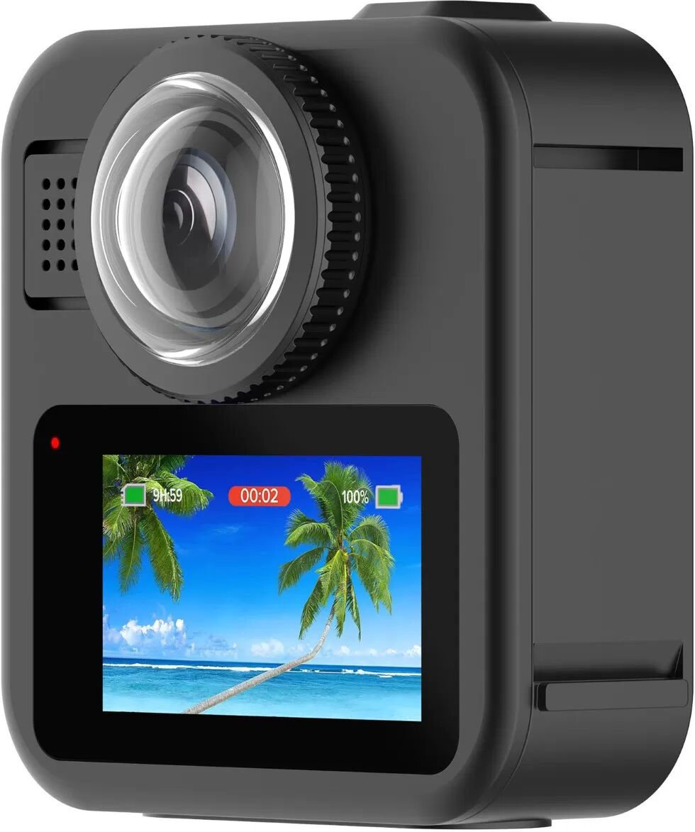 INF Protecteur d'objectif en verre trempé optique compatible avec GoPro MAX2 - 99% transmission lumineuse, joint étanche,