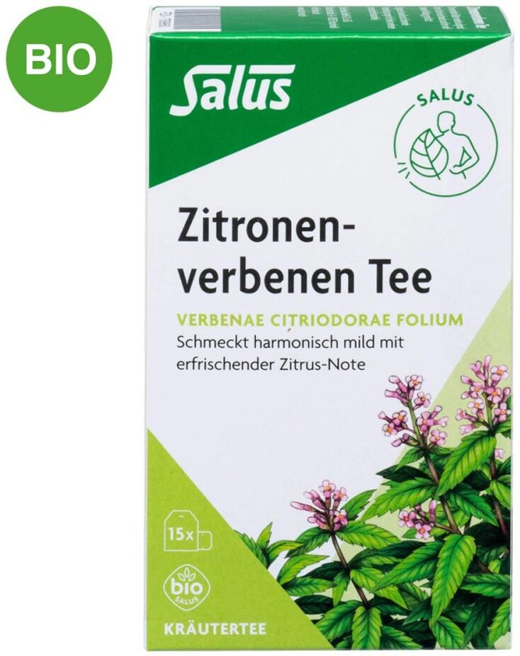 Zitronenverbene Tee Bio Salus Filterbeutel 15stk