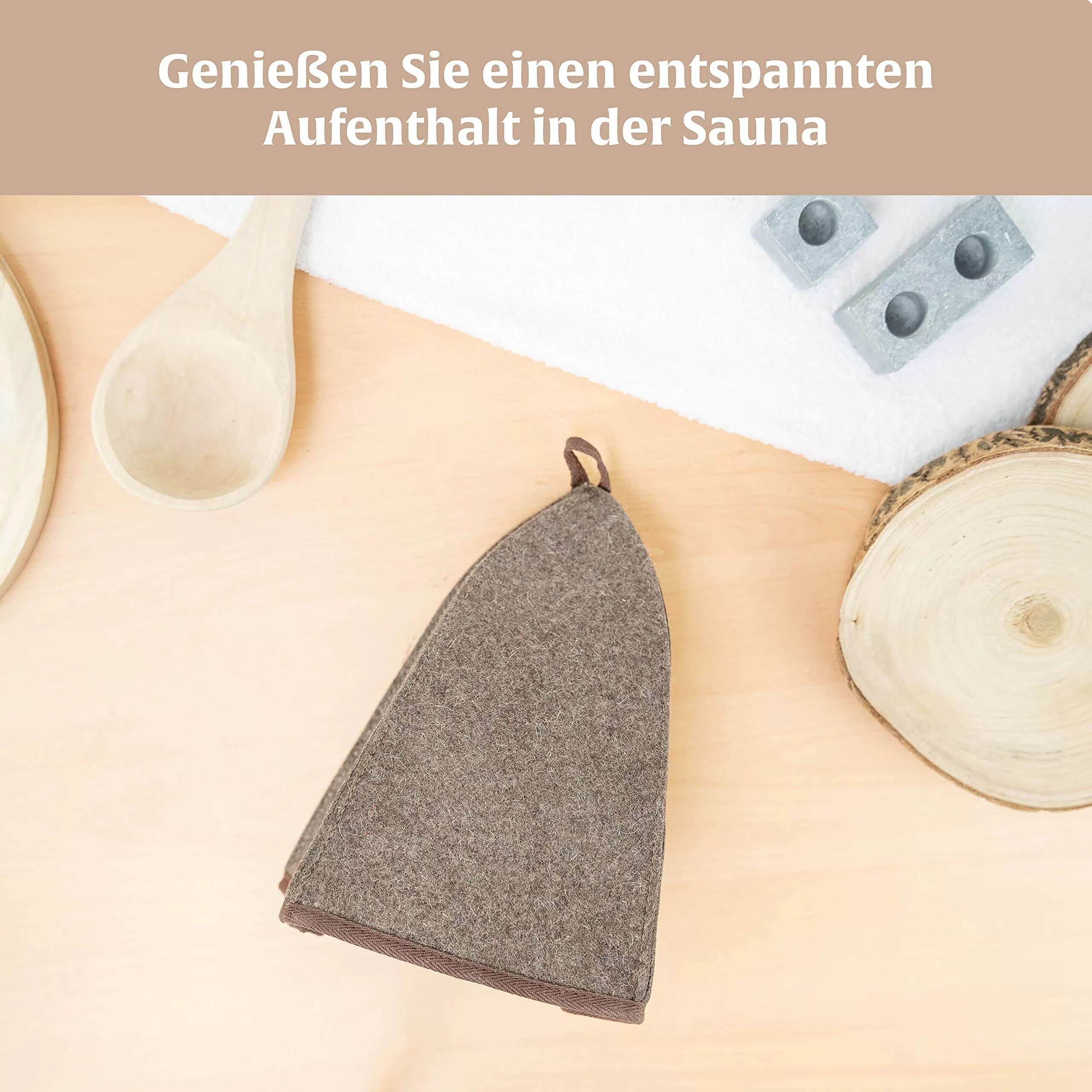 INF Chapeau de sauna en feutre
