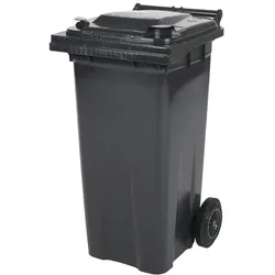 SARO 2 Rad Müllgroßbehälter 120 Liter  -grau- MGB120G