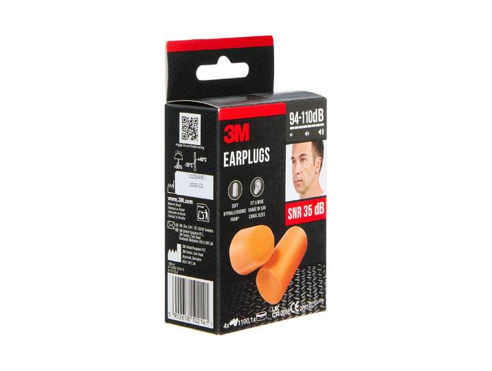 3M Gehörschutzstöpsel 1100 4 Paar