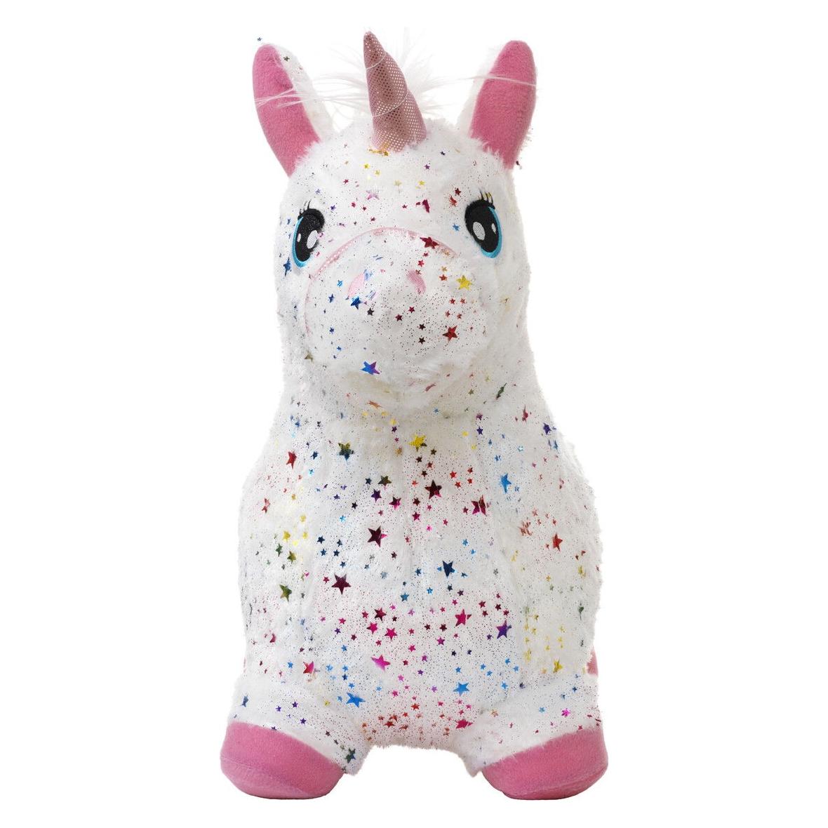 Krea Hop And Bounce Plush Horse, Rainbow (36-2033) (36-2033)