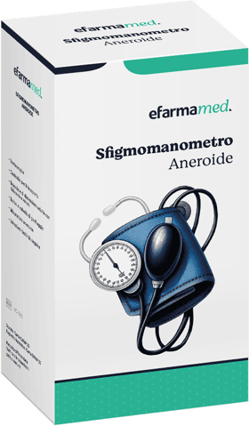 eFarmaMed Sfigmomanometro Manuale con Stetoscopio