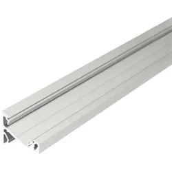 Brumberg 53912080 LED-Anbau-Eckprofilset, schwarz eloxiert, mit 2 Endkappen, 4 Haltern und einer