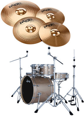 "Ludwig Evolution Bundle 22"" Prosecco Prosecco Sparkle"