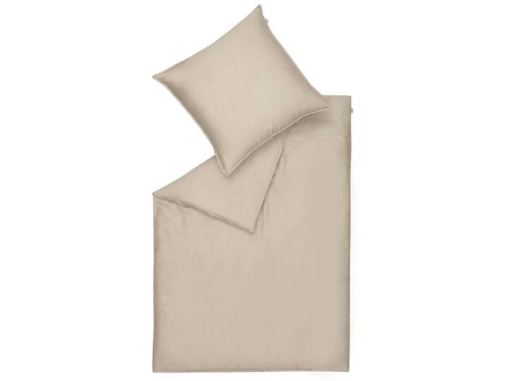 Schöner Wohnen Ganzjahresbettwäsche Pure 2.0, Cappuccino, 155x220 cm, Heimtextilien, Bettwäsche & Leintücher, Bettwäsche