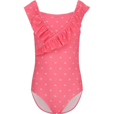 Balconette-Bikini ZIGZAG "Tropical", Mädchen, Gr. 104, pink, 80% Polyamid, 20% Elasthan, unifarben, Bikini-Sets Balconette-Bikini, mit UV-Schutzfunktion