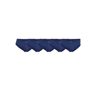 Slip JBS "Slip 5er Pack", Herren, Gr. XL, blau, Obermaterial: 100% Baumwolle CO., Unterhosen Slip