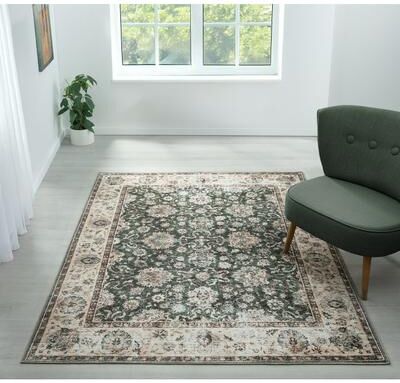 Legacy Rug Legacy Cairo Traditional Bordered Washable Area Rug