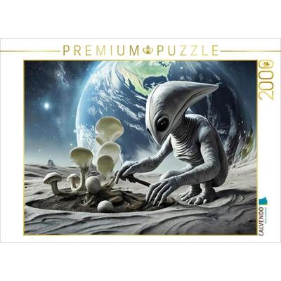 CALVENDO Puzzle Entspanntes gärtnern in spektakulärer Atmomsphäre | 2000 Teile Lege-Größe 90x67cm Foto-Puzzle für glückliche Stunden