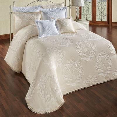 Touch of Class Portofino Grande Bedspread Ecru, California King, Ecru