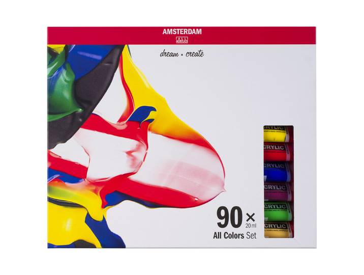 Amsterdam Acryl Set 90X20 ml