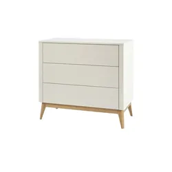 pinio Wickelkommode  Sia , beige , Maße (cm): B: 100,2 H: 90,4 T: 52.8