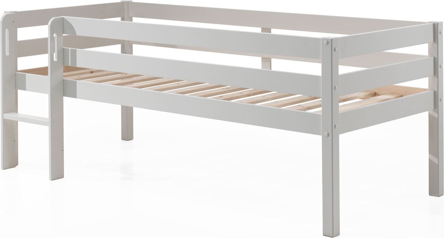 Kojenbett Karolina 208x105x83 Kinderbett Massivholz Weiß