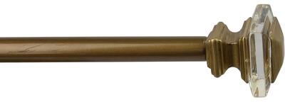 Urbanest 3/4-inch Diameter Cassini Adjustable Single Drapery Curtain Rod