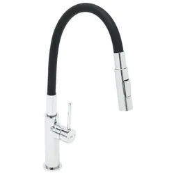 SAT Küchenarmatur Schwarz/Chrom SATBSD290C2F