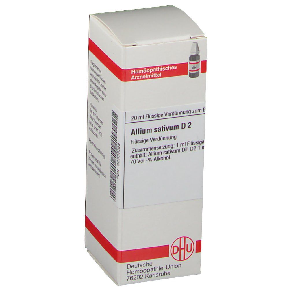 Allium Sativum D 2 Dilution 20 ml