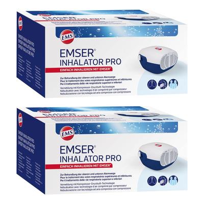 Emser Inhalator Pro Druckluftvernebler 2x 2x1 St