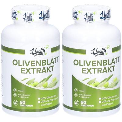 Health+ Olive Leaf Extract (120) Unflavoured 2x 2x120 St