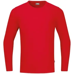 Jako Longsleeve Organic - rot - 2XL