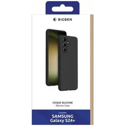 Bigben Soft-Flex Case Handy-Coverschwarz (Samsung Galaxy S24+), Smartphone Hülle, Schwarz