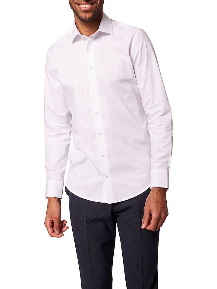 Pierre Cardin Hemd in Weiß - 40