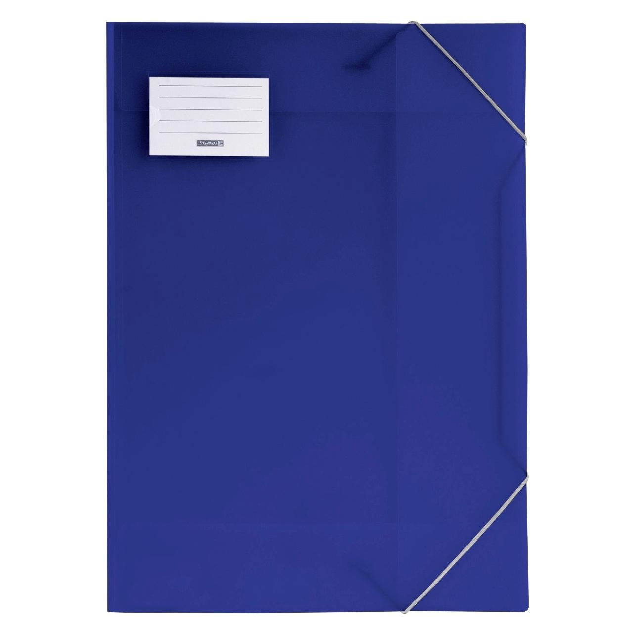 Brunnen Zeichenmappe FACT!pp DIN A3 blau transparent (A3, 1x) (104705330)