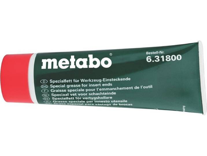 Metabo 631800000 Speciaal vet voor het smeren van schachtuiteinden