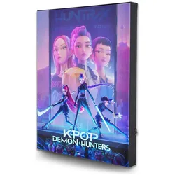 Pyramid, Bilder, KPop Demon Hunters - Key Art (31.50 x 4.70 cm)