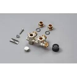 Zehnder Zubehör Anschluss-Armatur ohne Blende, für Yucca, 976103 976103