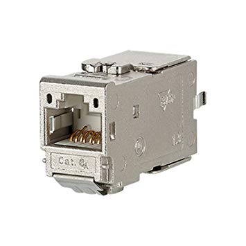 METZ CONNECT C6A Modul 180° Jack RJ45 Netzwerk RJ-45 12 Stück (130B11-Z)