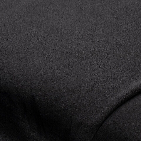Stretch-Samt Uni, schwarz