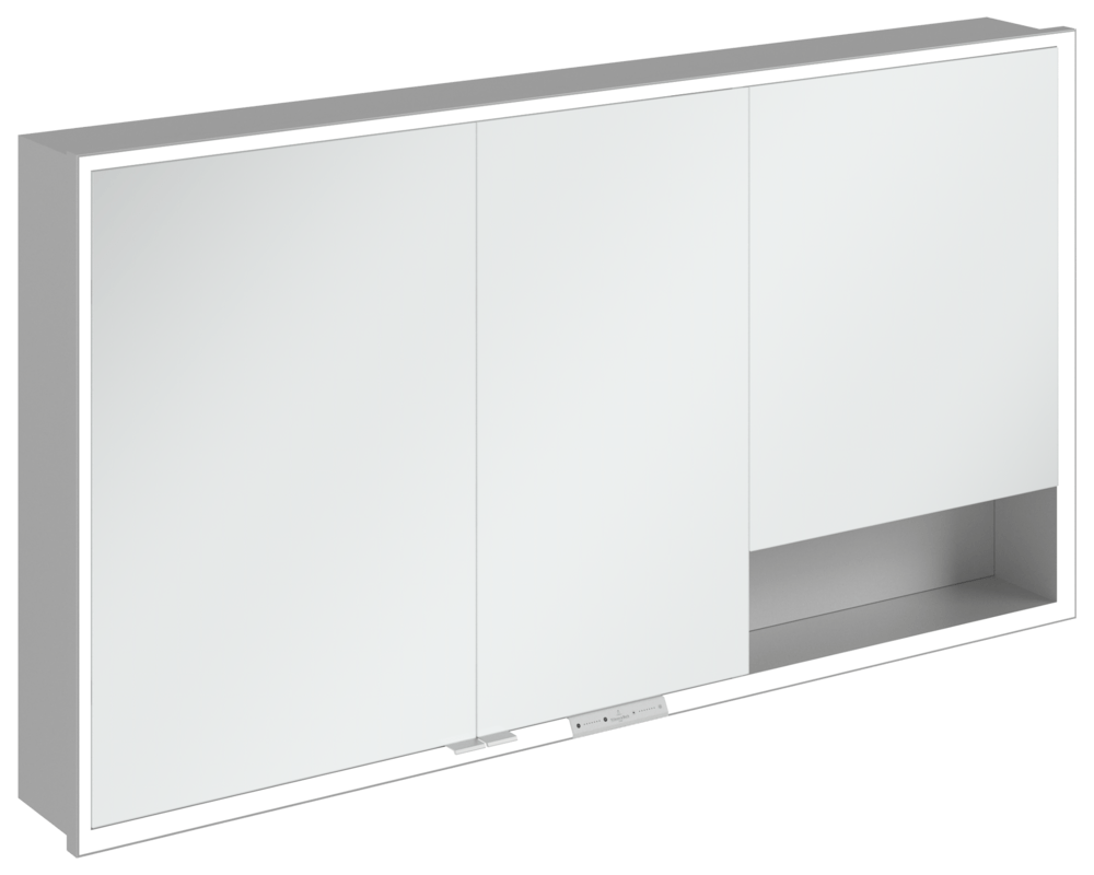 Villeroy & Boch Einbau-Spiegelschrank My View+ A48214 1400x750x167mm mit Beleuchtung A4821400