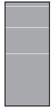TETZNERJENT VETRO Glasscheibe Str.Dekor 81 B 515 x H 1200 mm satin. 68101 08436958
