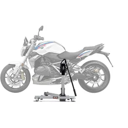 Zentralständer EVOLIFT® für BMW R 1250 R (K53) 19- Shadow Edition (Grundfarbe: Grau) Mit Werkstattmatte Ohne Ohne Mit Werbeschild