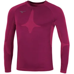 Mizuno, Herren, Funktionsshirt, Team Underwear (XXL), Rot