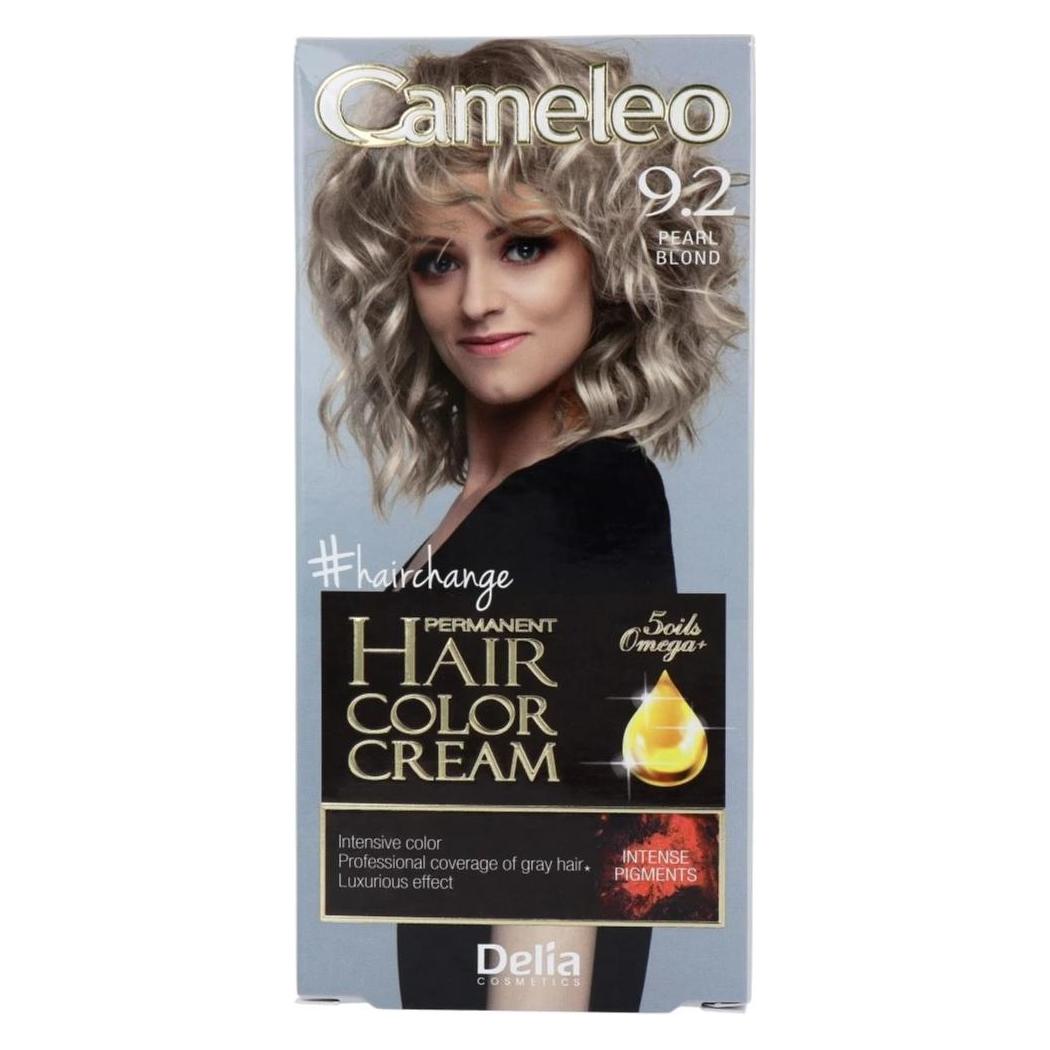 Delia Cosmetics Delia Cameleo Permanent Hair Colour Cream With Omega Plus 9.2 Pearl Blonde (9.2 Perlblond) (42673424)