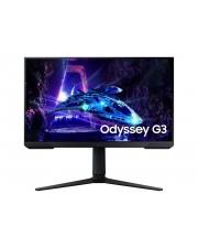 Samsung Odyssey G3 S24DG300EU G30D Series LED-Monitor Gaming 61 cm 24" 1920 x 1080 Full HD 1080p @ 180 Hz VA 250 cd/m² 3000:1 HDR10 1 ms HDMI DisplayPort Schwarz (LS24DG300EUXEN)