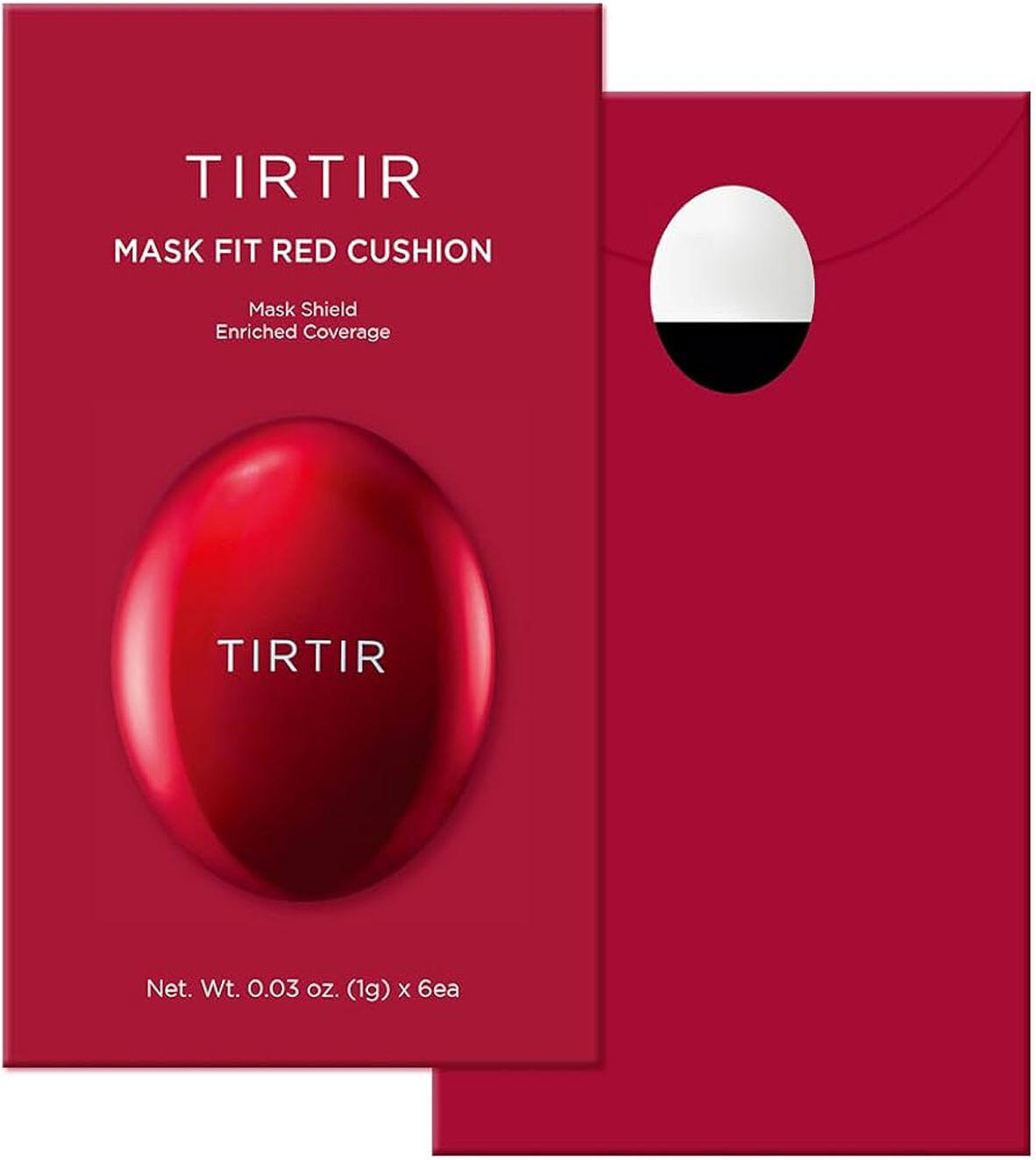 TIRTIR Mask Fit Red Cushion 6 Shade Trial Kit