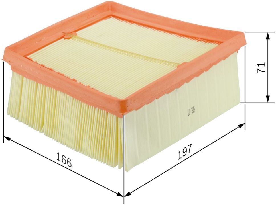 Luftfilter BOSCH F 026 400 135
