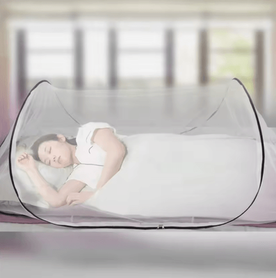 Inspire Picks Foldable Installation Free Single Dorm Mosquito Net With Encrypted Mesh adjustable 200 80 56cm