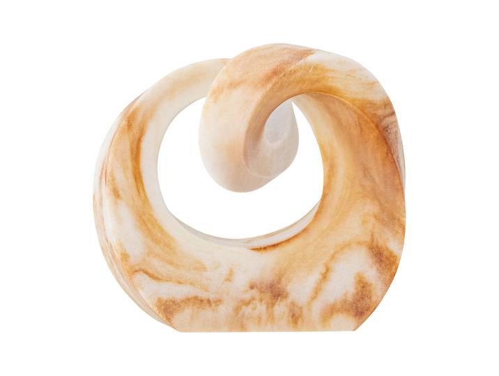Bloomingville Décoration Swirl Marron