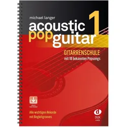 Acoustic Pop Guitar, m. Audio-CD. Bd.1, Fachbücher von Michael Langer