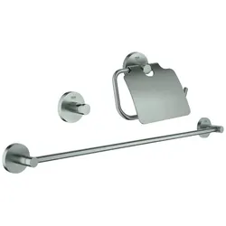 GROHE Bad-Accessoire Set 3-in-1 Essentials 40775_1 supersteel