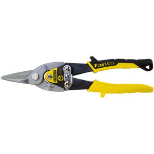 Stanley Blechschere FATMAX 2-14-563, gerade & Kurvenschnitte, Blechstärke bis 1,2 mm, Länge 250 mm