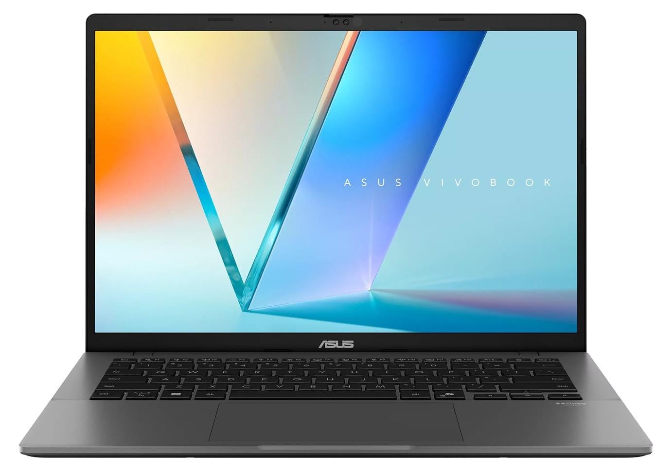 ASUS Vivobook S14 M3407GA-SF012W Laptop, Ryzen AI 7 445, 14 inch WUXGA, 16 GB DDR5, 512 GB SSD, Radeon, Matgrijs