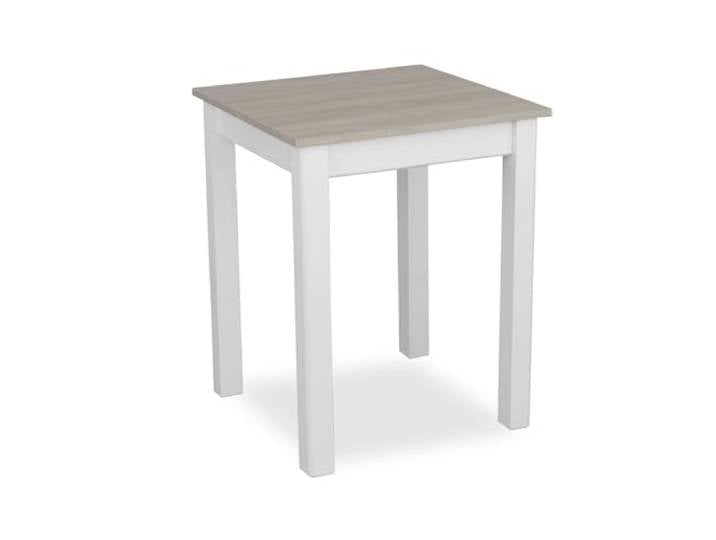 Metdrew Esstisch aus Holz 60x60 holztisch für 2 Personen klein Tisch Skandinavischer Stil aus Kiefernholz küchentisch Tischplatte: Sonoma Eiche
